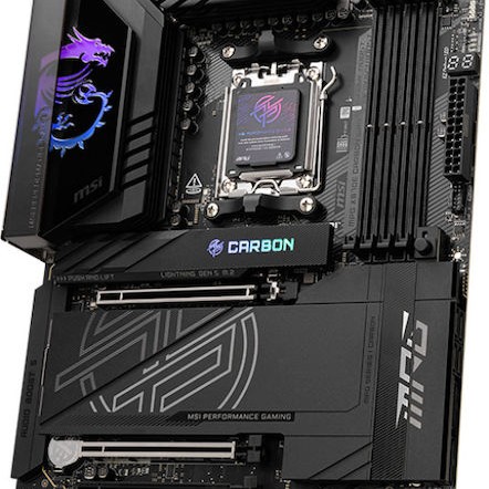 MSI MPG X870E CARBON WIFI Motherboard ATX με AMD AM5 Socket 7E49-001R