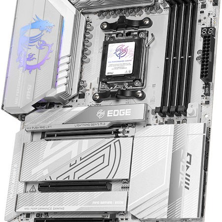 MSI MPG X870E Edge TI WIFI Motherboard ATX με AMD AM5 Socket 7E59-002R