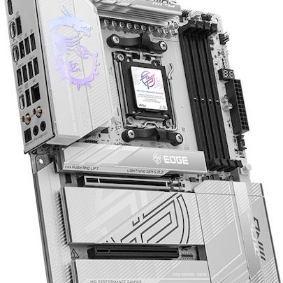 MSI MPG X870E Edge TI WIFI Motherboard ATX με AMD AM5 Socket 7E59-002R