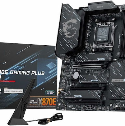 MSI MPG X870E Gaming Plus WIFI Motherboard ATX με AMD AM5 Socket 7E70-001R