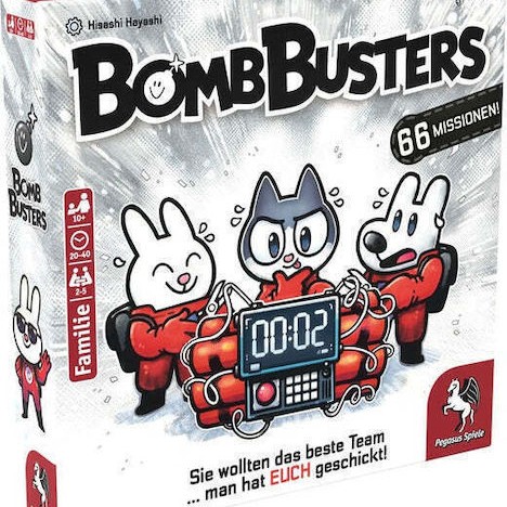 Επιτραπέζιο Παιχνίδι Bomb Busters για 2-5 Παίκτες 10+ Ετών (GER) Pegasus Spiele