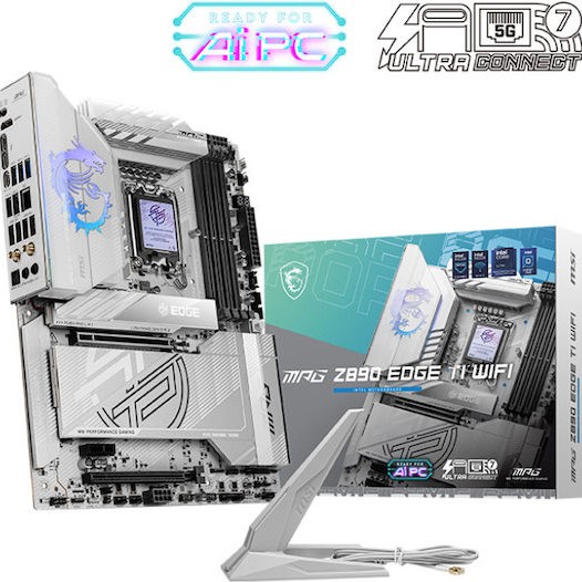 MSI MPG Z890 Edge Ti WIFI Motherboard ATX με Intel 1851 Socket