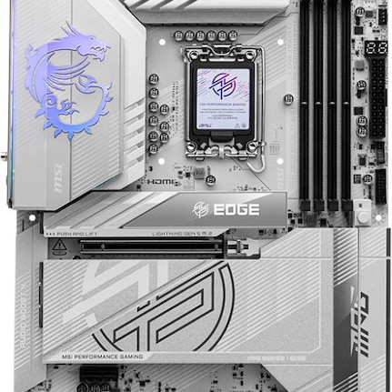 MSI MPG Z890 Edge Ti WIFI Motherboard ATX με Intel 1851 Socket