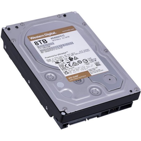 Western Digital Gold 8TB HDD Σκληρός Δίσκος 3.5