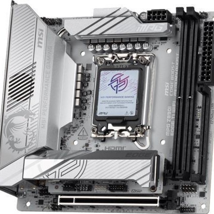 MSI MPG Z890I EDGE TI WIFI Motherboard Mini ITX με Intel 1851 Socket