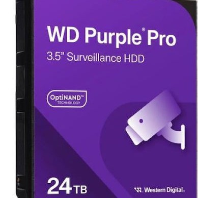 Western Digital Surveillance 24TB HDD Σκληρός Δίσκος 3.5