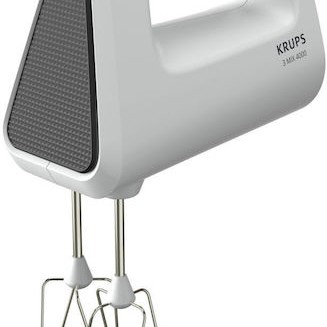 Krups 3 Mix 4000 Μίξερ Χειρός Λευκό