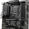 MSI Pro B760M-A WIFI DDR4 Motherboard Micro ATX με Intel 1700 Socket 7D99-001R