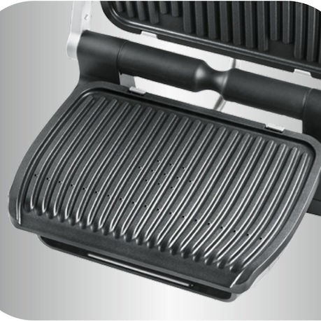 Tefal Optigrill Επιτραπέζια Ηλεκτρική Ψησταριά Σχάρας 2000W με Καπάκι και Ρυθμιζόμενο Θερμοστάστη 30x22.9εκ.