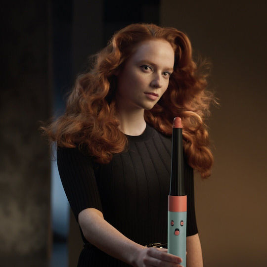 Dyson HS08 Airwrap ID Long Complete Κεραμική Ηλεκτρική Βούρτσα με Αέρα & Περιστρεφόμενη Κεφαλή για Ίσιωμα και Μπούκλες 1300W