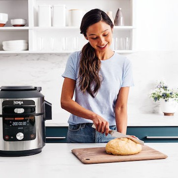 Ninja Foodi Πολυμάγειρας 1760W με Χωρητικότητα 7.5lt Ασημί