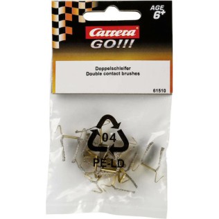 Carrera Double Sliding Contact Brushes για 8+ Ετών