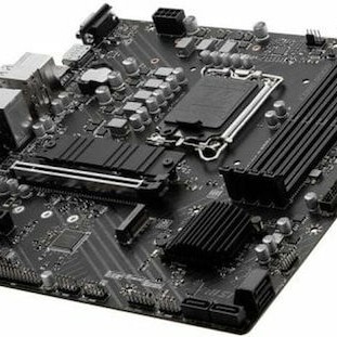 MSI Pro B760M-P DDR4 Motherboard Micro ATX με Intel 1700 Socket 7E02-001R