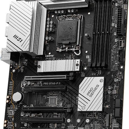 MSI PRO B760-P II Motherboard ATX με Intel 1700 Socket 7E29-002R