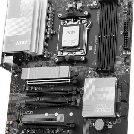 MSI PRO B840-P WIFI Motherboard ATX με AMD AM5 Socket 7E57-001R