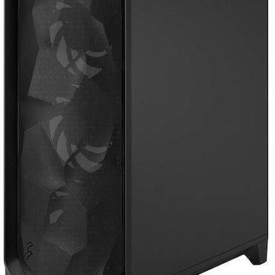 Fractal Design Meshify 3 TG Light Tint Gaming Midi Tower Κουτί Υπολογιστή με Πλαϊνό Παράθυρο Μαύρο
