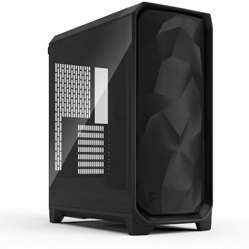 Fractal Design Meshify 3 TG Light Tint Gaming Midi Tower Κουτί Υπολογιστή με Πλαϊνό Παράθυρο Μαύρο
