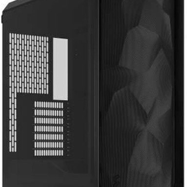 Fractal Design Meshify 3 TG Light Tint Gaming Midi Tower Κουτί Υπολογιστή με Πλαϊνό Παράθυρο Μαύρο