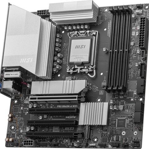 MSI Pro B860M-A WIFI Motherboard Micro ATX με Intel 1851 Socket