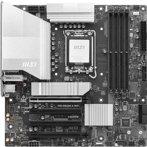 MSI Pro B860M-A WIFI Motherboard Micro ATX με Intel 1851 Socket