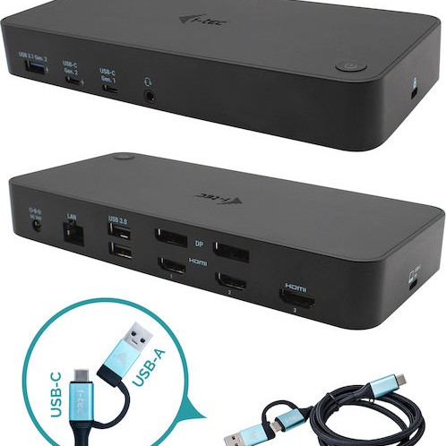 i-tec USB 3 Θύρες Μαύρο