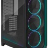 Fractal Design Meshify 3 Ambience Pro RGB Light Tint Gaming Midi Tower Κουτί Υπολογιστή με Πλαϊνό Παράθυρο Μαύρο