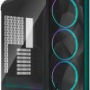 Fractal Design Meshify 3 Ambience Pro RGB Light Tint Gaming Midi Tower Κουτί Υπολογιστή με Πλαϊνό Παράθυρο Μαύρο