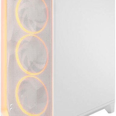 Fractal Design Ambience Pro RGB White TG Clear Tint Gaming Midi Tower Κουτί Υπολογιστή με Πλαϊνό Παράθυρο Λευκό