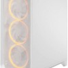 Fractal Design Meshify 3 RGB TG Clear Tint Gaming Midi Tower Κουτί Υπολογιστή με Πλαϊνό Παράθυρο Λευκό