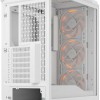 Fractal Design Meshify 3 RGB TG Clear Tint Gaming Midi Tower Κουτί Υπολογιστή με Πλαϊνό Παράθυρο Λευκό