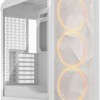 Fractal Design Meshify 3 RGB TG Clear Tint Gaming Midi Tower Κουτί Υπολογιστή με Πλαϊνό Παράθυρο Λευκό