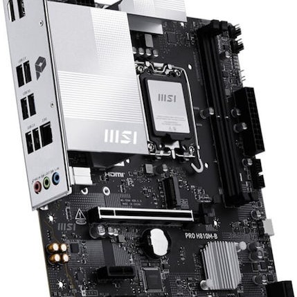 MSI Motherboard ATX με Intel 1851 Socket H810M-B Pro