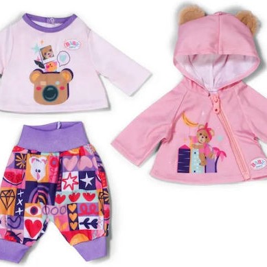 ZAPF Creation Baby Born Ρουχαλάκια Newborn Outfit 43 εκ.