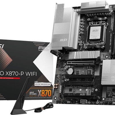 MSI PRO X870-P WIFI Motherboard ATX με AMD AM5 Socket 7E47-001R