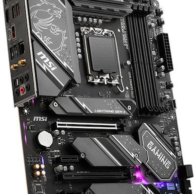 MSI Z790 Gaming Plus Wi-Fi Motherboard ATX με Intel 1700 Socket 7E06-026R 801-7E06-023