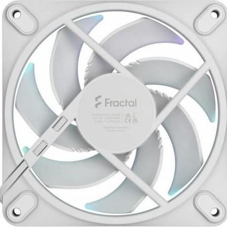 Fractal Design Momentum 12 Case Fan 120mm με RGB Φωτισμό Λευκό