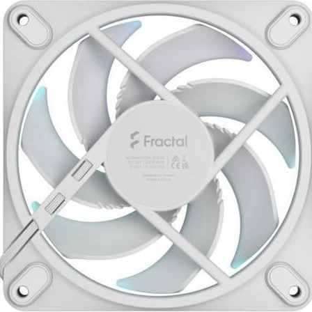 Fractal Design Momentum 12 Case Fan 120mm με RGB Φωτισμό Λευκό