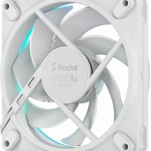 Fractal Design Momentum 12 Case Fan 120mm με RGB Φωτισμό Λευκό