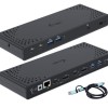 i-tec USB-C Docking Station με HDMI/DisplayPort 4K PD Ethernet και σύνδεση 2 Οθονών Μαύρο (CADUA4KDOCKPDL2)