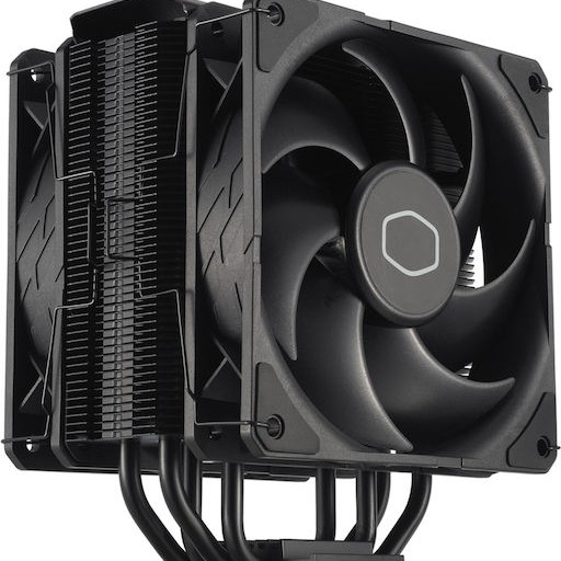 CoolerMaster Hyper 212 Black X Duo Ψύκτρα Επεξεργαστή Διπλού Ανεμιστήρα για Socket AM4/AM5/1200/115x/1700