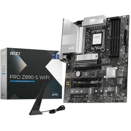 MSI Pro Z890-S WIFI Motherboard ATX με Intel 1851 Socket 7E54-001R