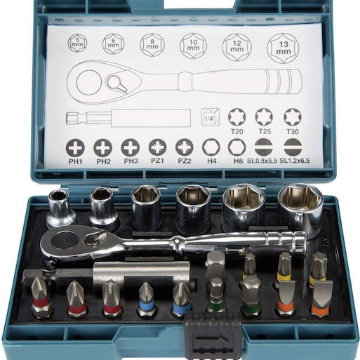 Makita Καστάνια με Καρυδάκια 1\4