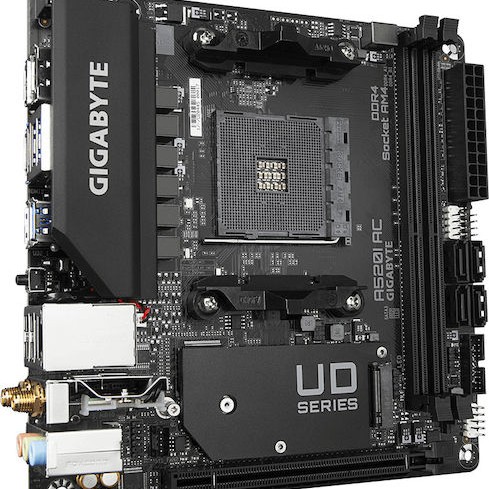 Gigabyte A520I AC rev. 1.0 Wi-Fi Motherboard Mini ITX με AMD AM4 Socket