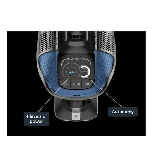 Rowenta X-force Flex 12.60 Aqua Επαναφορτιζόμενη Σκούπα Stick 25.2V Μπλε