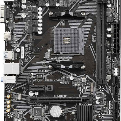 Gigabyte A520M K V2 rev. 1.0 Motherboard Micro ATX με AMD AM4 Socket