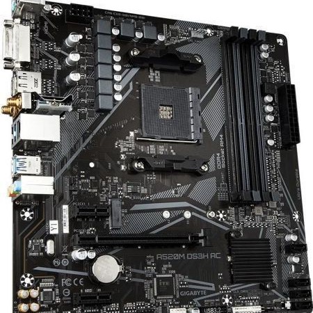 Gigabyte A520M DS3H AC rev. 1.x Wi-Fi Motherboard Micro ATX με AMD AM4 Socket