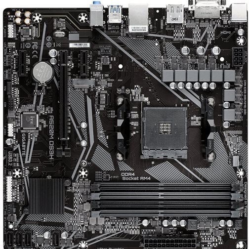 Gigabyte A520M DS3H V2 Motherboard Micro ATX με AMD AM4 Socket