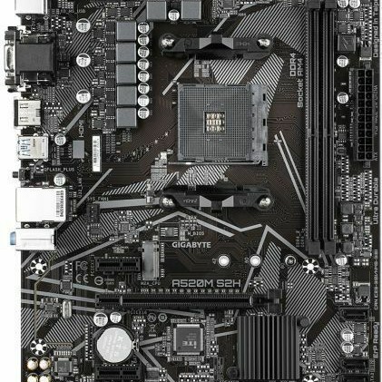 Gigabyte A520M S2H Motherboard Micro ATX με AMD AM4 Socket GA-A520M-S2H