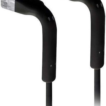 Ubiquiti U/UTP Cat.6 Καλώδιο Δικτύου Ethernet 0.3m Μαύρο 1τμχ
