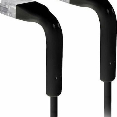 Ubiquiti U/UTP Cat.6 Καλώδιο Δικτύου Ethernet 1m Μαύρο